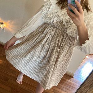 VTG 90s Y2K Babydoll Empire Waist Pinafore